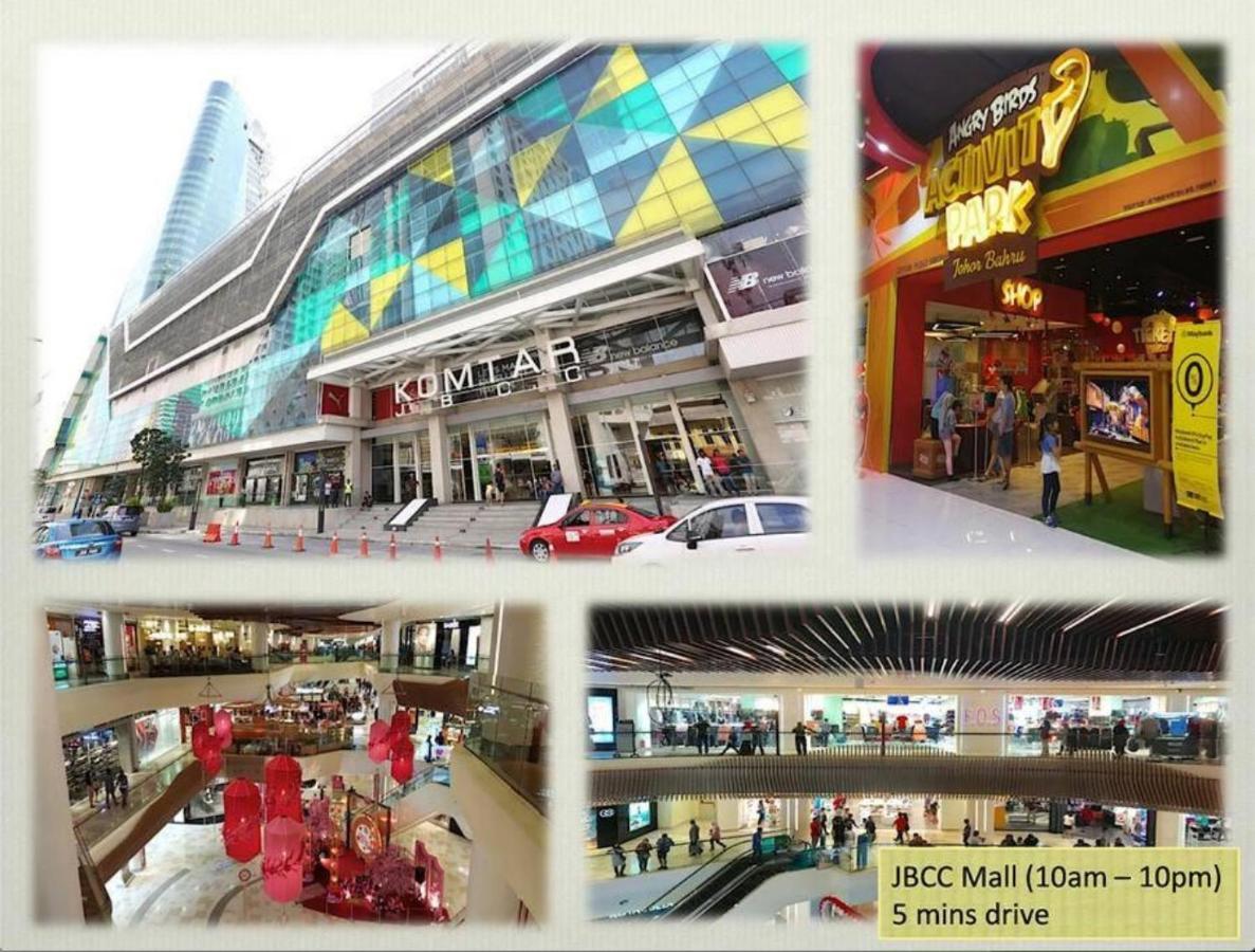 Seaview Condo Near Rf Mall, Food Court & Free Netflix Johor Bahru Exteriör bild